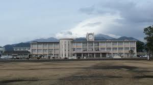 Junior high school. Kanoya stand first Kanoya until junior high school 639m