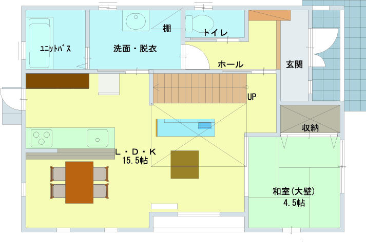 Floor plan. 19,220,000 yen, 4LDK, Land area 216.97 sq m , Building area 102.12 sq m   [2F]  Neat and to the storage in the walk-in closet, Spacious also bedroom