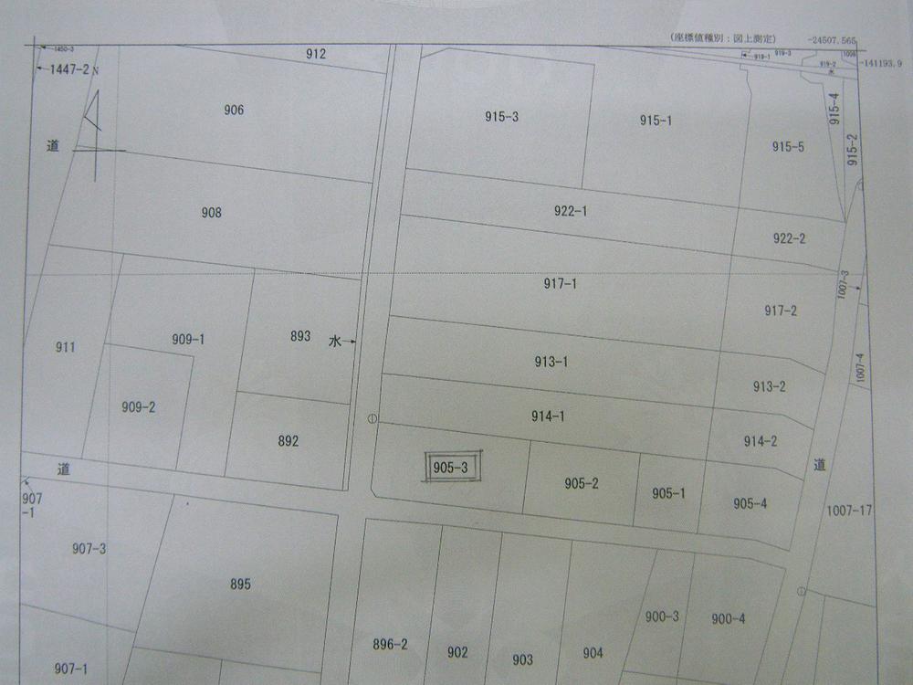 Compartment figure. Land price 6 million yen, Land area 234.25 sq m site (October 2013) Shooting