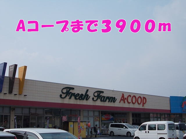 Supermarket. 3900m to A Co-op (super)