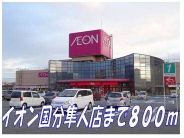 Shopping centre. 800m until ion Hayato Kokubu store (shopping center)