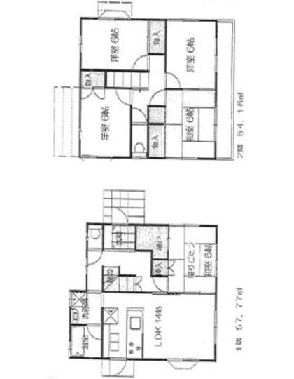 Floor plan. 32 million yen, 5LDK, Land area 189.34 sq m , Building area 111.93 sq m