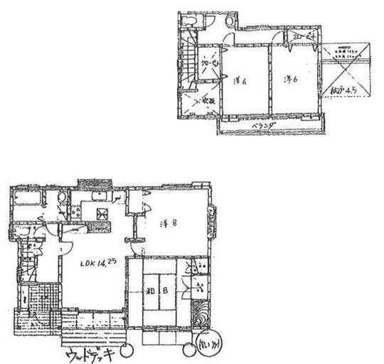 Floor plan. 22,800,000 yen, 4LDK, Land area 330.7 sq m , Building area 106.4 sq m