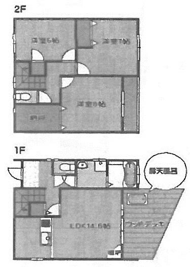 Floor plan. 16 million yen, 3LDK + S (storeroom), Land area 111.46 sq m , Building area 91.1 sq m