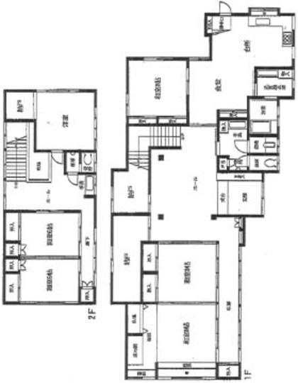 Floor plan. 37,800,000 yen, 6LDK+S, Land area 485.82 sq m , Building area 245.47 sq m