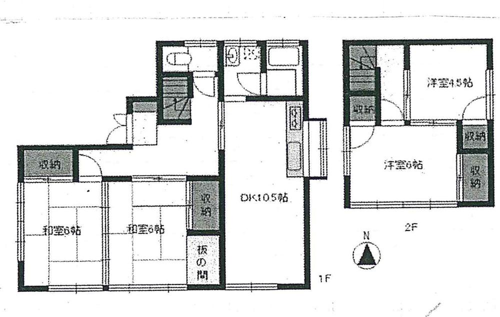 Floor plan. 13.8 million yen, 4LDK, Land area 140.69 sq m , Building area 85.09 sq m