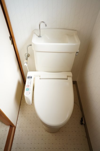 Toilet. Bidet with toilet