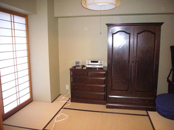 Non-living room. This relaxation of the Japanese-style room 6 tatami