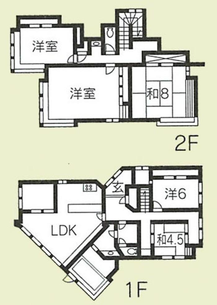 Floor plan. 17 million yen, 5LDK, Land area 321.52 sq m , Building area 177.7 sq m