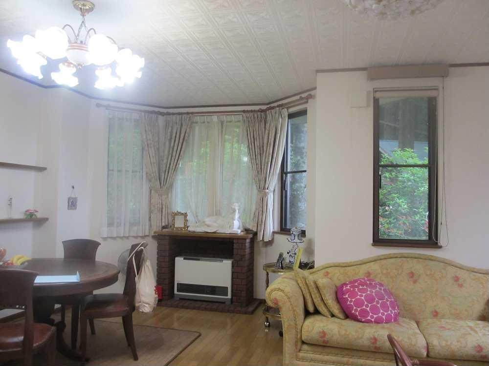 Living. Large living dining