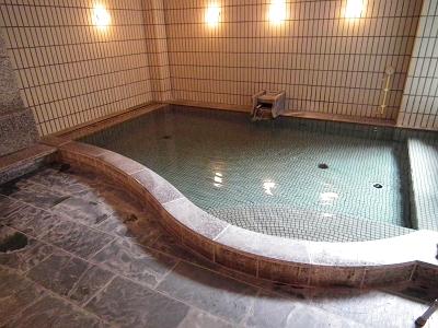 Bathroom. Hot Springs is a large bath