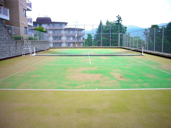Other common areas. Tennis Court is 1000 yen per hour. You can eliminate the daily lack of exercise