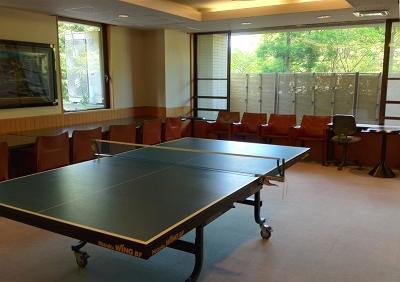 Other common areas. Table tennis 1 hour 500 yen
