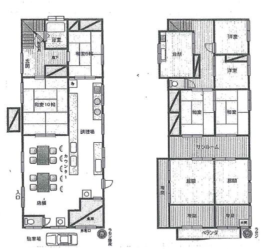 Floor plan. 18 million yen, 8DK, Land area 170 sq m , Building area 116.6 sq m