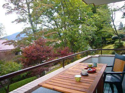 Balcony. Put a garden table on the terrace, I want you to taste to the full extent of this atmosphere