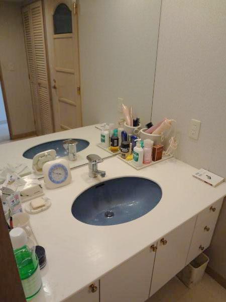 Wash basin, toilet. Indoor (February 2012) Shooting