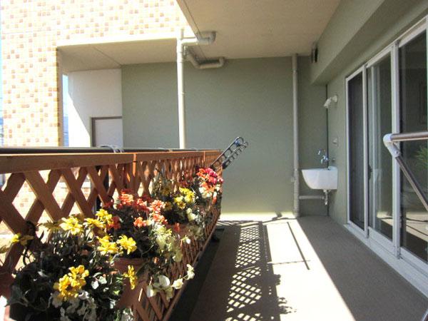 Balcony. Of course from the balcony, You can enjoy the sea view.