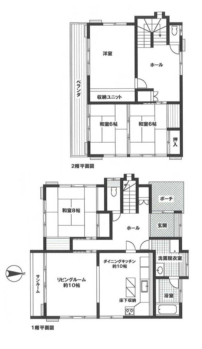Floor plan. 29,800,000 yen, 5LDK, Land area 290 sq m , Building area 146.64 sq m