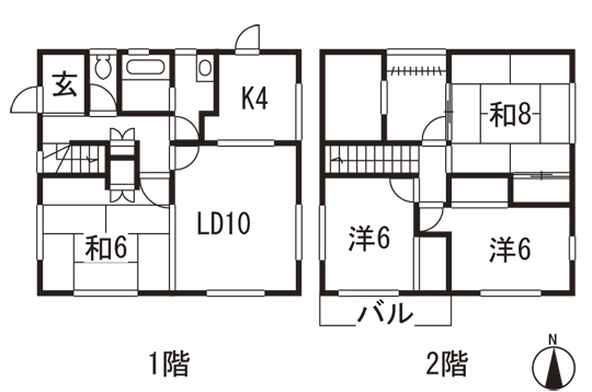 Floor plan. 18 million yen, 4LDK + S (storeroom), Land area 358.85 sq m , Building area 108.32 sq m