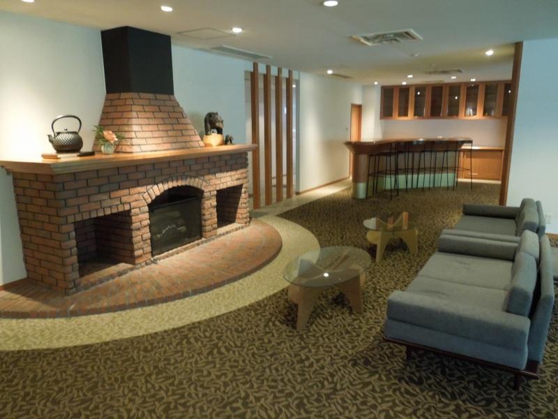 Other. On the second floor lobby features a fireplace and counter bar.