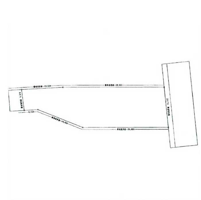 Compartment figure. Land price 26,800,000 yen, Land area 483.42 sq m