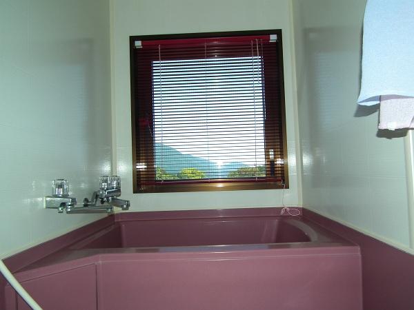 Bathroom. Outlook bath also you can watch the scenery while taking a bath if this room.