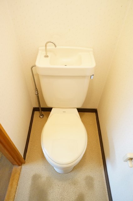 Toilet. Clean space