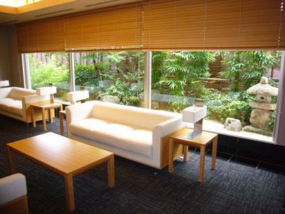 lobby. Lounge shared. It is a site such as the Japanese-style inn