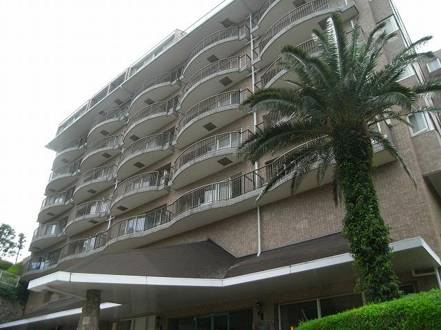 Local appearance photo. View at the 7th floor of the room ・ Day is good. For corner room with no upper floor, Quiet and calm and relax. There is a stylish front service in the lobby.