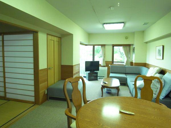 Living. Living, About 20.2 tatami, Large windows on the south side, There is a window to the west, It is a bright room.