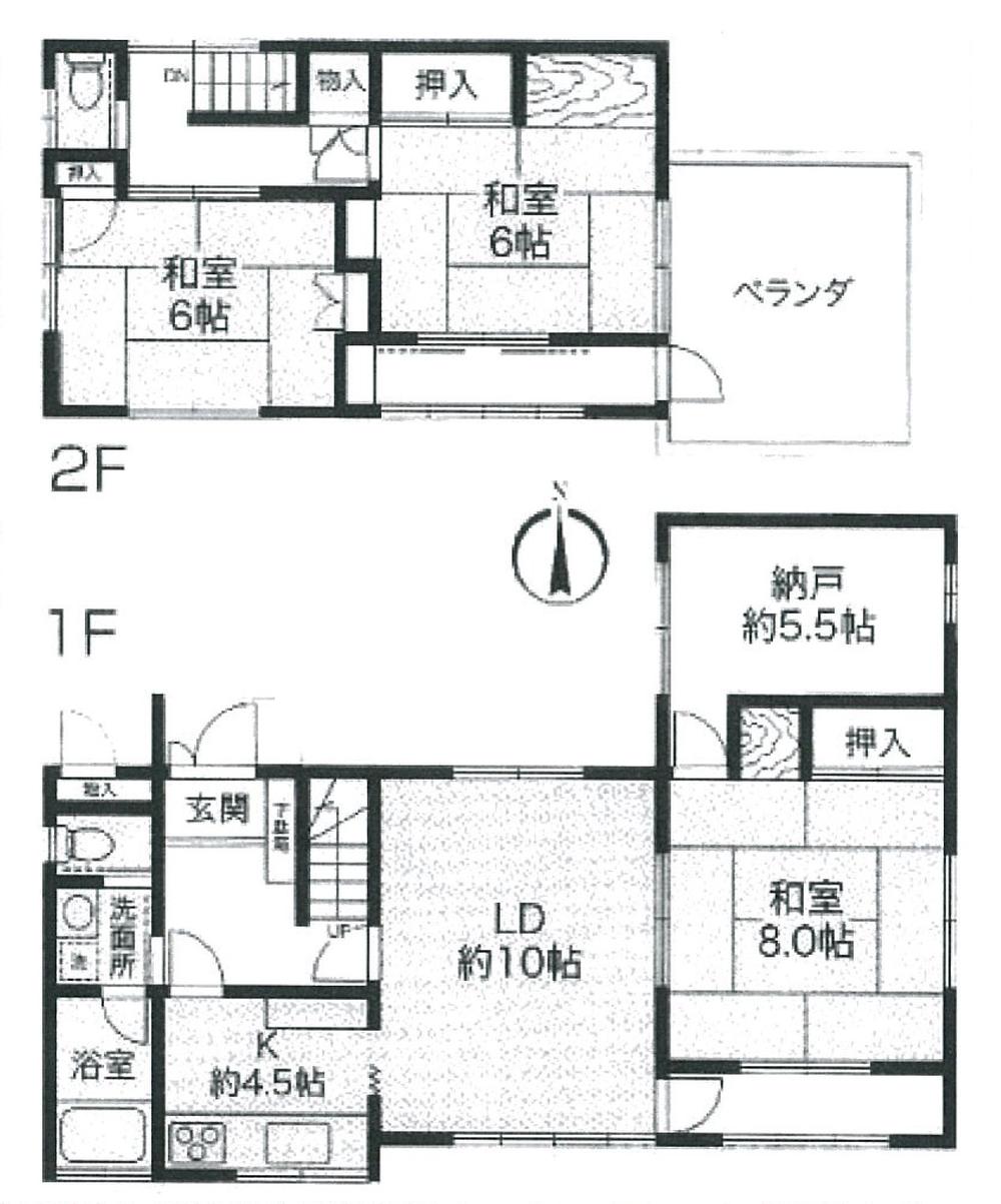 Floor plan. 24,800,000 yen, 3LDK + S (storeroom), Land area 700 sq m , Building area 100.17 sq m floor plan