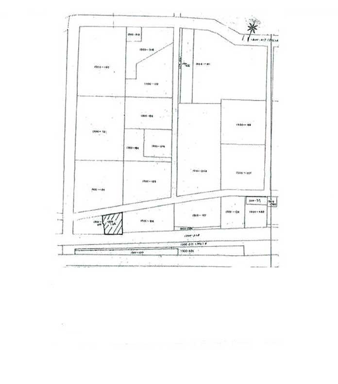 Compartment figure. Land price 8 million yen, Land area 264.44 sq m