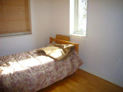 Non-living room. It is the bedroom of the hole left
