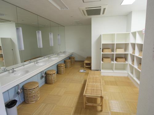 Other common areas. Dressing room