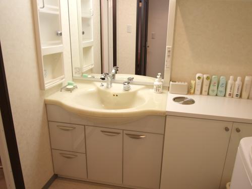 Wash basin, toilet. bathroom