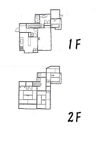 Floor plan. 14.5 million yen, 3LDK, Land area 173.31 sq m , Building area 95.42 sq m