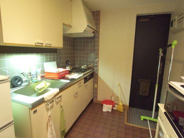 Kitchen. It looks like this is detached for a back door in the back.