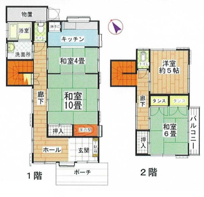 Floor plan. 12 million yen, 4K, Land area 117.2 sq m , Building area 83.63 sq m