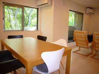 Living. It is south-facing, but is a bright room, Sunshine filtering through foliage is a pleasant surrounded by deciduous trees