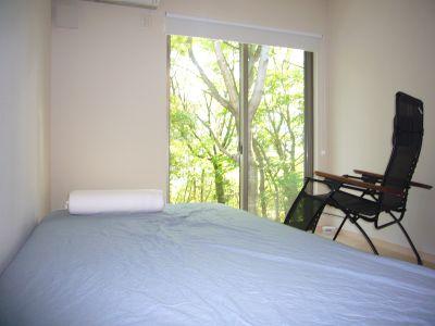 Non-living room. It is the middle of the bedroom