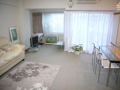 Living. Living room bright and beautiful