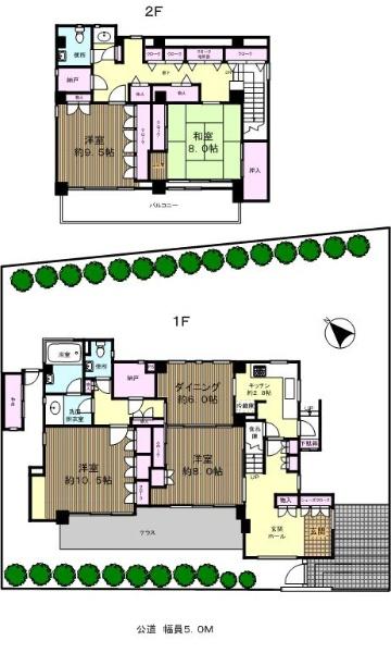 Floor plan. 56 million yen, 4DK + S (storeroom), Land area 299.52 sq m , Building area 184.7 sq m