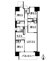 Floor: 4LDK, occupied area: 80.54 sq m, Price: TBD