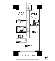 Floor: 3LDK, the area occupied: 72.6 sq m, Price: TBD