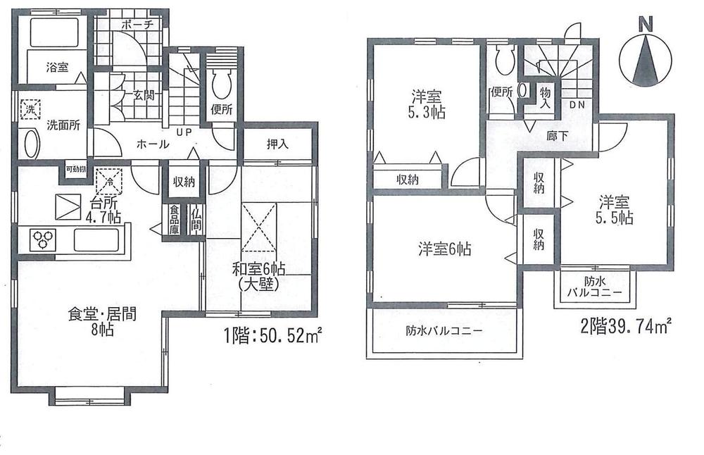 Floor plan. 17.8 million yen, 4LDK, Land area 118.05 sq m , Building area 90.26 sq m