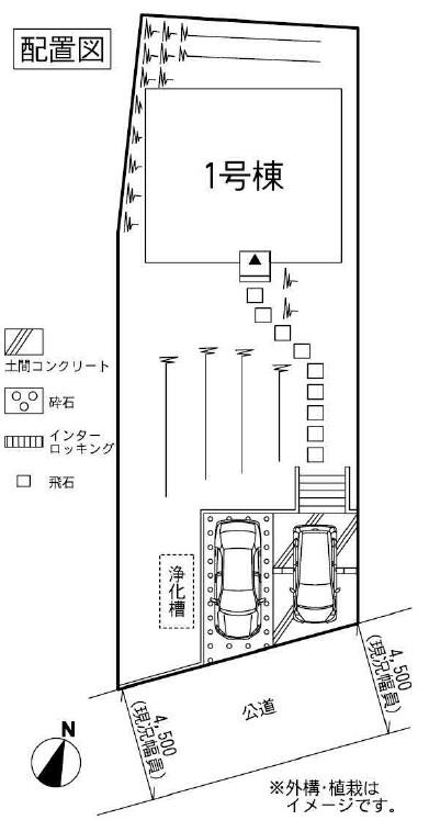 Compartment figure. 23.8 million yen, 4LDK, Land area 231.5 sq m , Building area 95.37 sq m