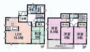 Floor plan. 26,800,000 yen, 4LDK, Land area 176.68 sq m , Building area 102.68 sq m