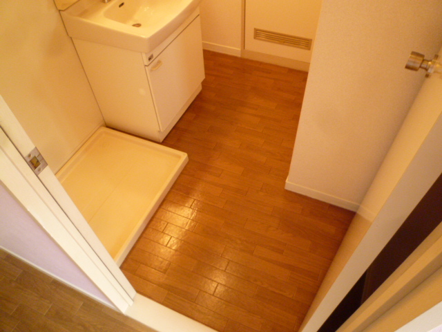 Washroom. Indoor Laundry Storage