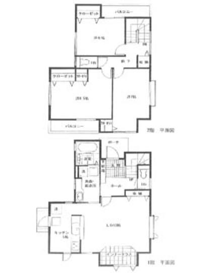 Floor plan. 28.8 million yen, 3LDK, Land area 128.28 sq m , Building area 102.19 sq m