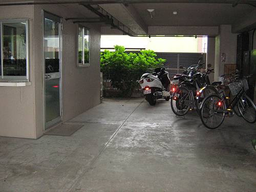 Other common areas. Bicycle shed